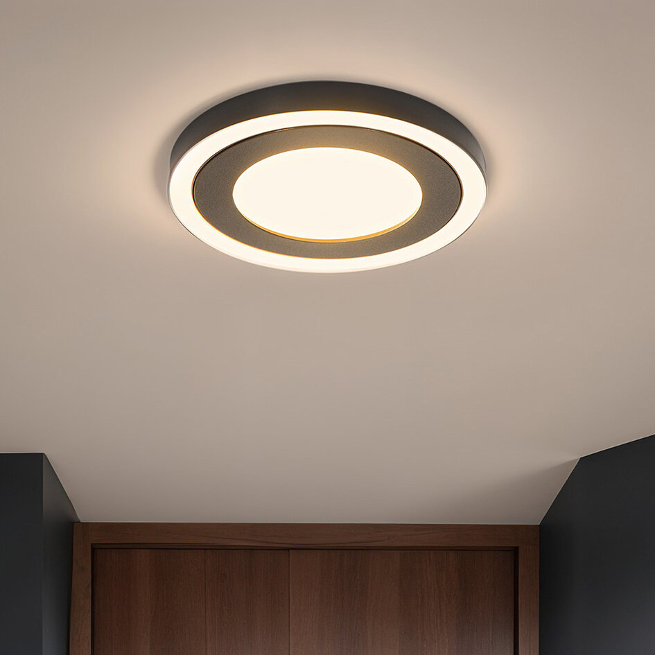 Ronde plafondlamp met 3-staps dimbare LEDs - Macy