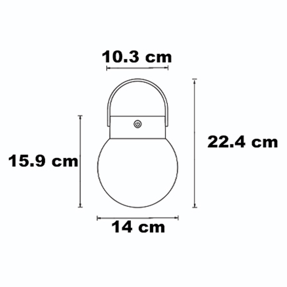 Solar hanglamp buiten - Sun
