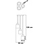 Design hanglamp Pella, 3-lichts - amber glas
