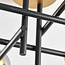 Plafondlamp Caleb, 4-lichts - Smoke glas met spiegeleffect