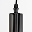Industriële hanglamp zwart metaal – Sofia