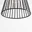 Industriële hanglamp zwart metaal – Sofia