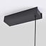 Hanglamp Abby - zwart met geïntegreerde LED en instelbaar wattage