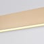 Hanglamp Abby - goud met geïntegreerde LED en instelbaar wattage