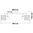 Plafondlamp met honingraat design, 2-lichts - Buchi