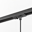1-fase rail hanglamp met smoke glas met spiegeleffect - Noi