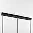 3-lichts hanglamp Vegas - amber glas