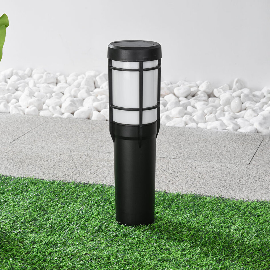 Solar lamp met vlameffect Nikko - set van 4