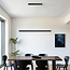 3-staps dimbare hanglamp Andre - matzwart met houtpatroon