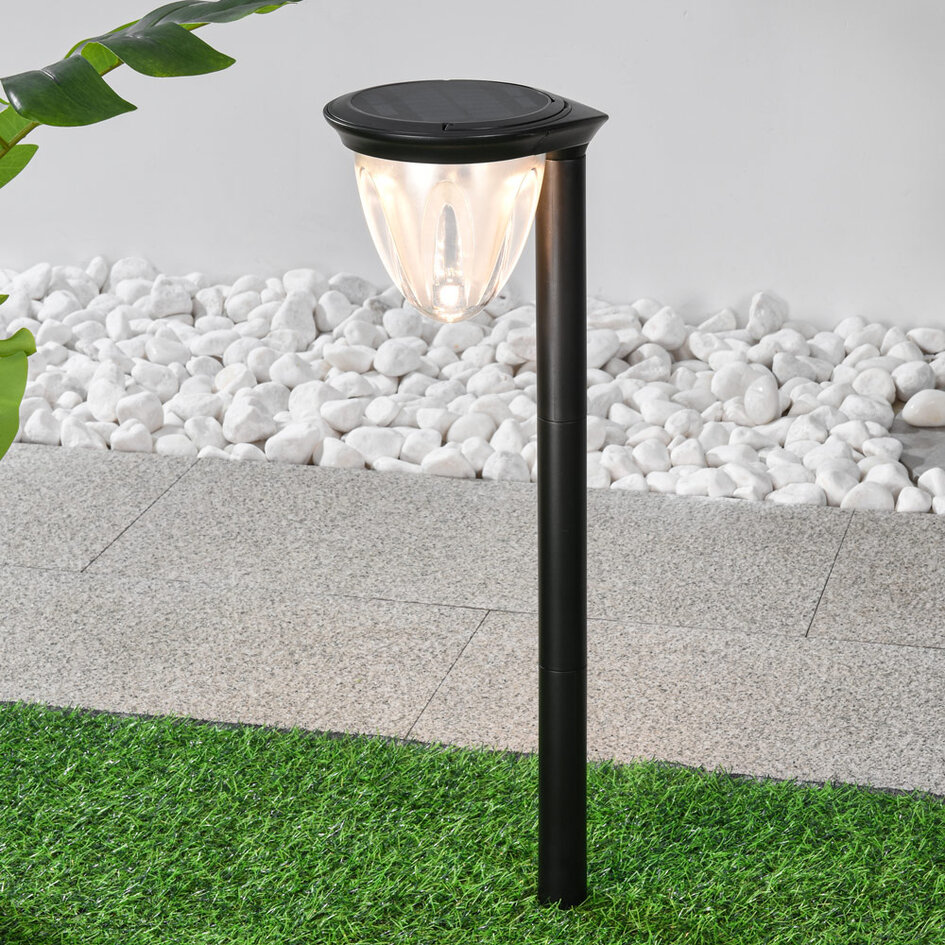 Solar buitenlamp Elio met aanpasbare kleurtemperatuur - set van 2