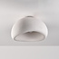Wabi Sabi plafondlamp Stone Craft met steeneffect 48 x 38 cm - wit