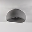 Wabi Sabi plafondlamp Stone Craft met steeneffect 48 x 38 cm - grijs