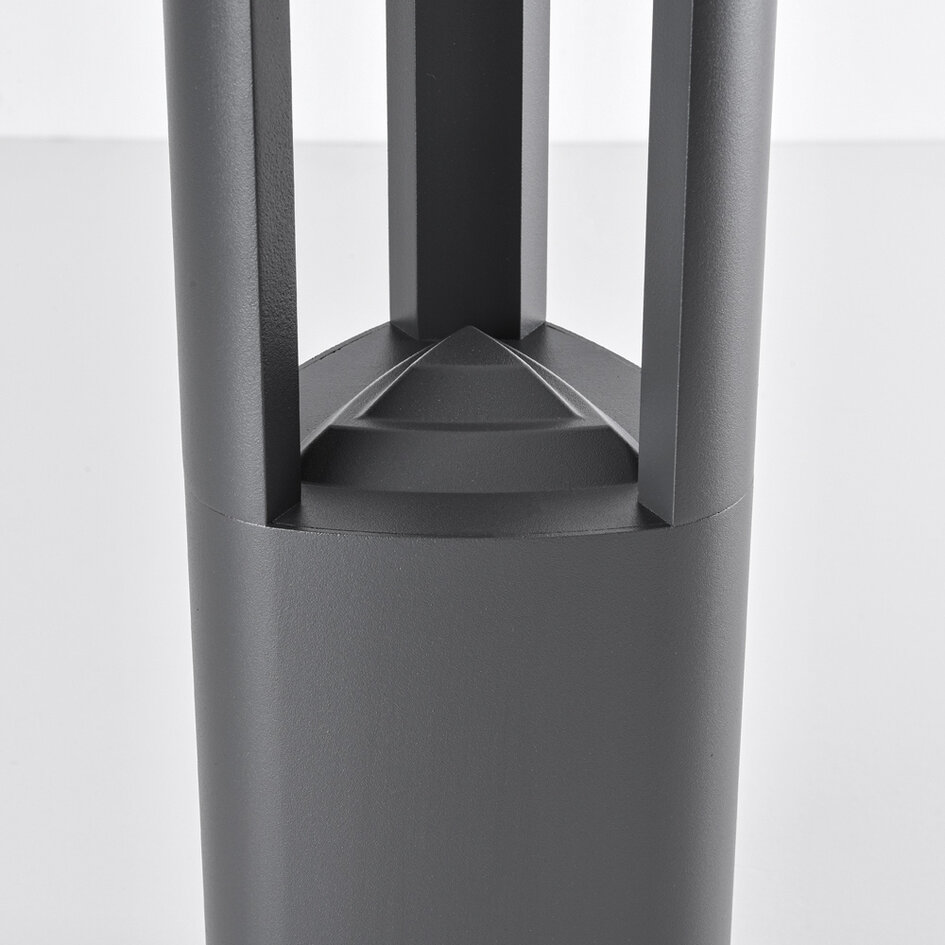 Staande buitenlamp Jacob - 70 cm antraciet met geïntegreerde LED
