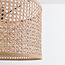 1-lichts hanglamp Mimbre - rotan