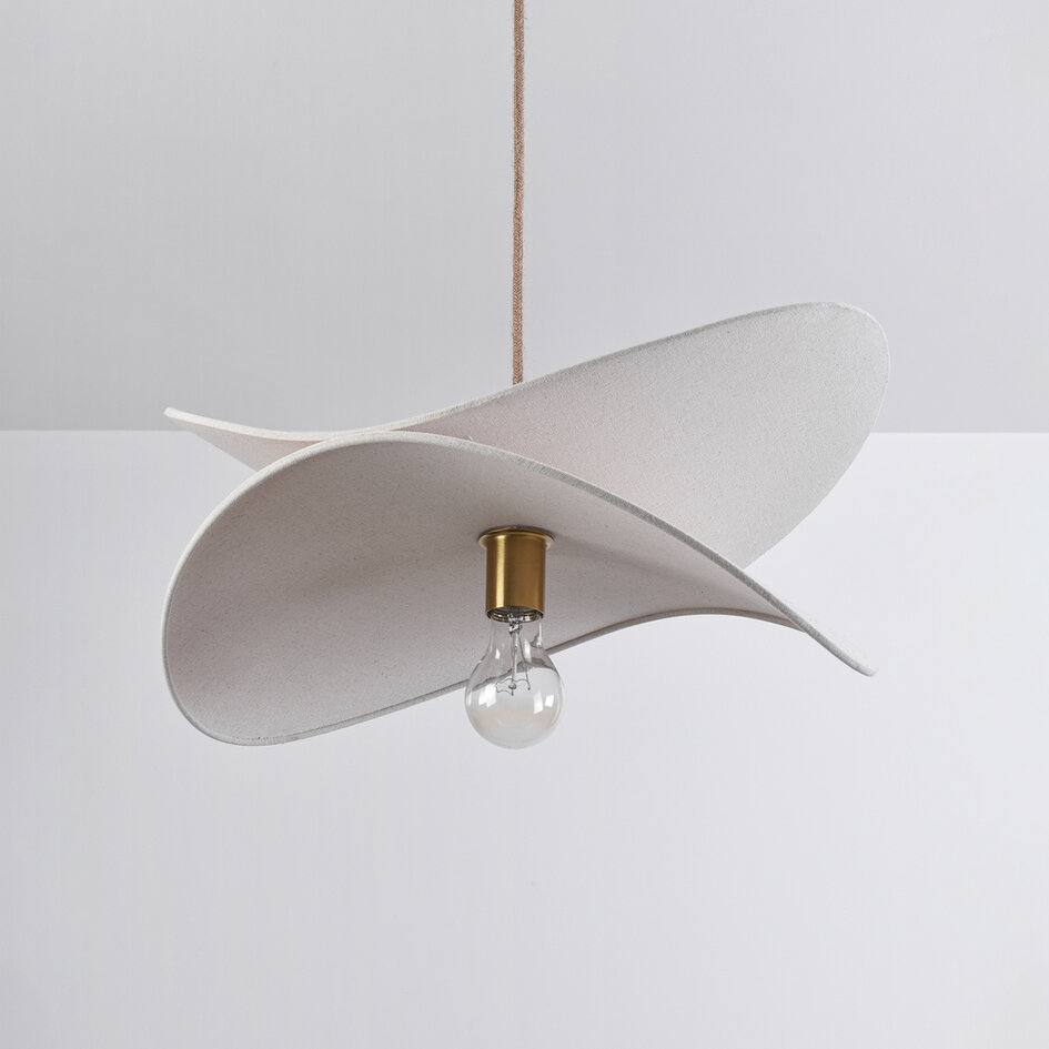 Moderne hanglamp wit, 1-lichts - Linha