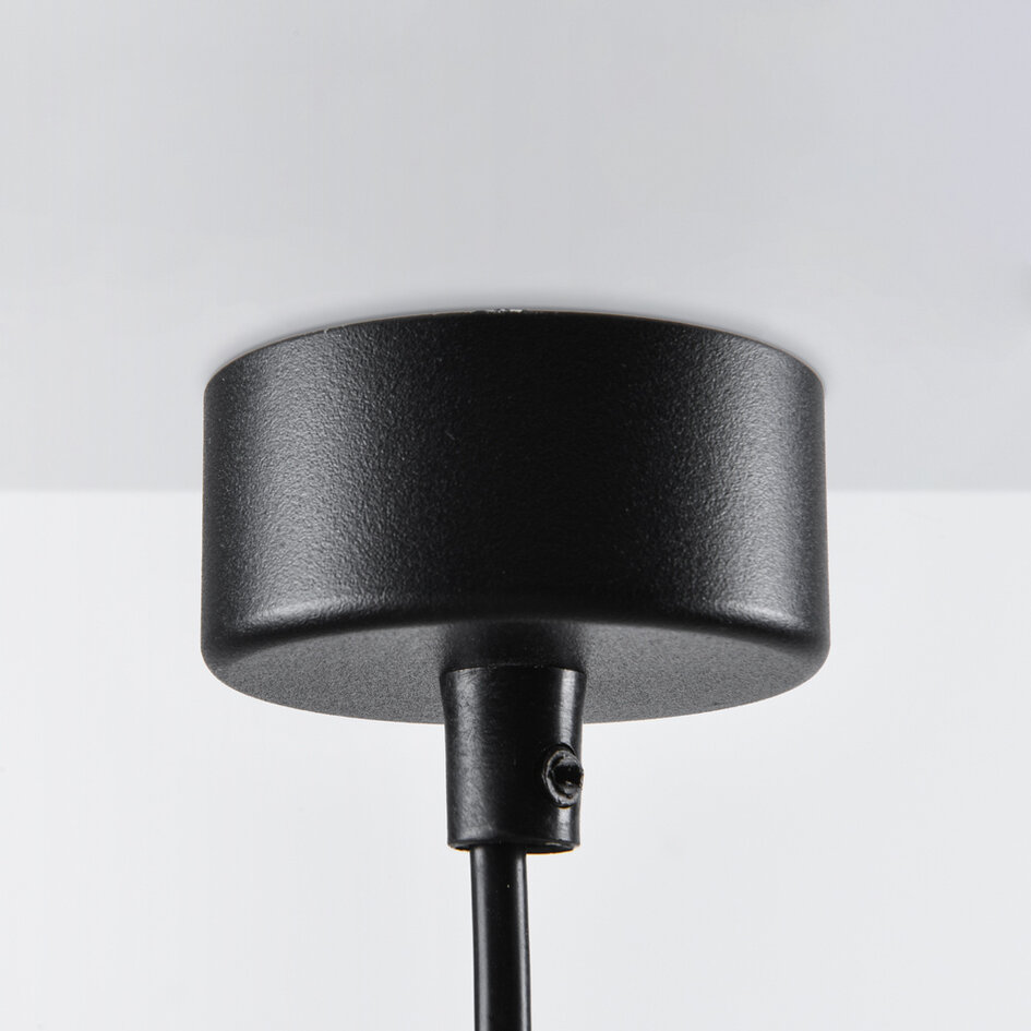 Verstelbare hanglamp Harper in zwart