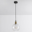Hanglamp Verona - transparant glas ronde bol