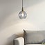 1-lichts hanglamp Liya - smoke glas variant 1