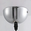 Hanglamp Hades van cognac glas met bolling