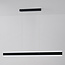 Hanglamp Andre - matzwart met 3-staps dimbare LED en up-down licht