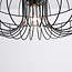 Industriële hanglamp Hilo in zwart metaal