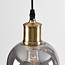 Hanglamp Valerie 5-lichts met smoke glas