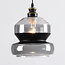 1-lichts hanglamp Sofie - breed glas