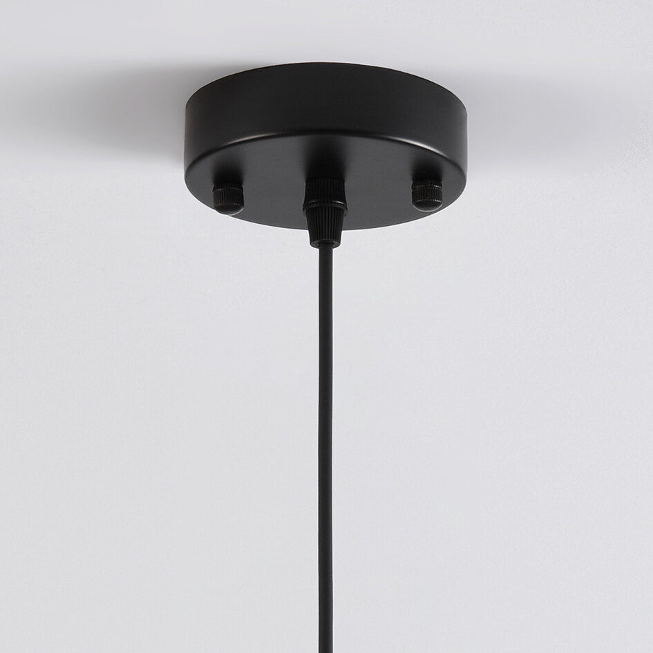 1-lichts hanglamp Sofie - rond glas