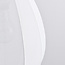 3-lichts japandi hanglamp met witte stoffen lampionnen - Fabrica