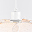Hanglamp Floral - beige met stoffen bloemblaadjes