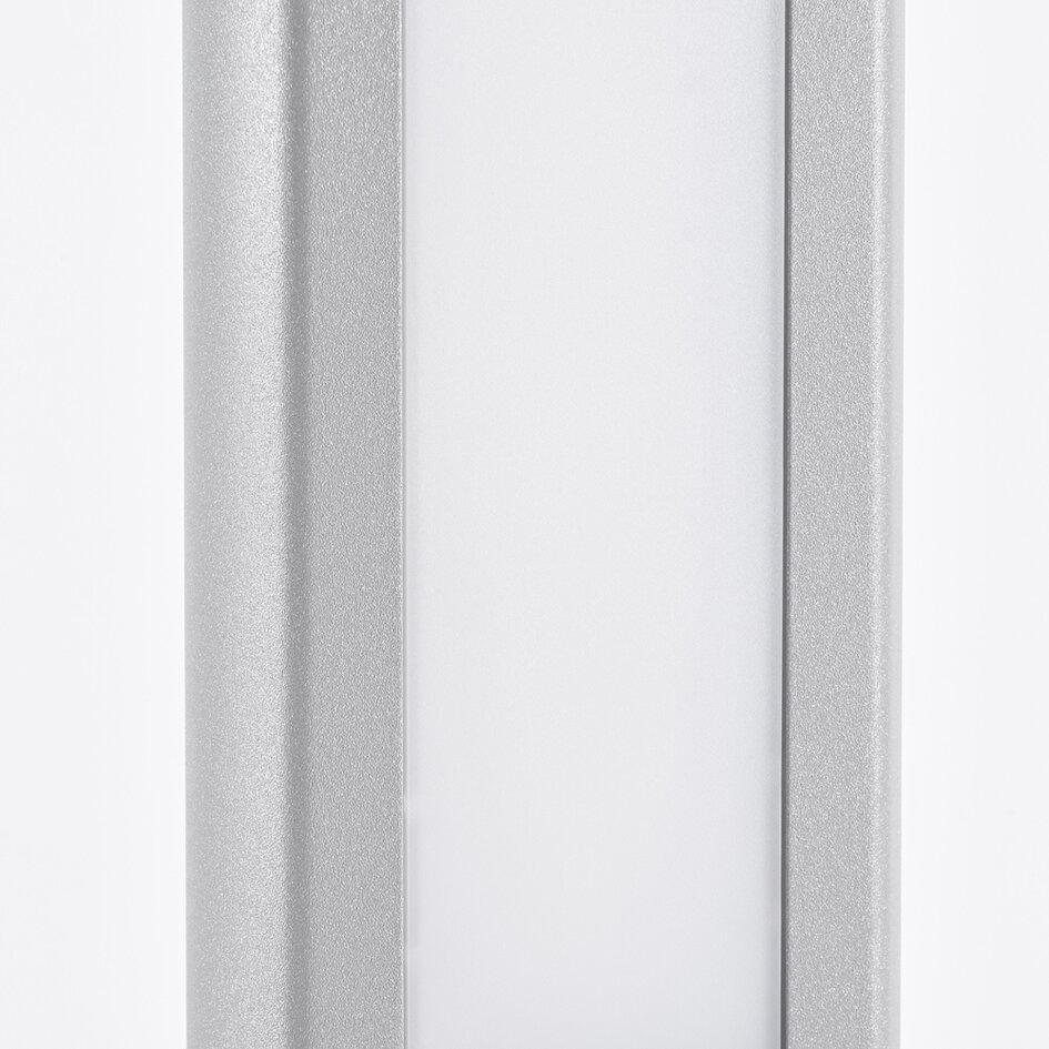 Staande buitenlamp Stein - zilver met geïntegreerde LED