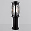 Landelijke RVS buitenlamp Lucia - 40 cm zwart