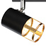 Industriële plafondlamp met 3 spots - Theo