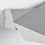 Draaibare buitenwandlamp Argento - zilver met geïntegreerde LED
