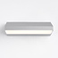 Draaibare buitenwandlamp Argento - zilver met geïntegreerde LED