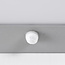Wandlamp buiten Onyx met sensor - zilver