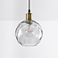 1-lichts hanglamp Lotte - smoke glas met bolling