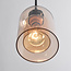 Hanglamp Topel stolpvorm - amber glas