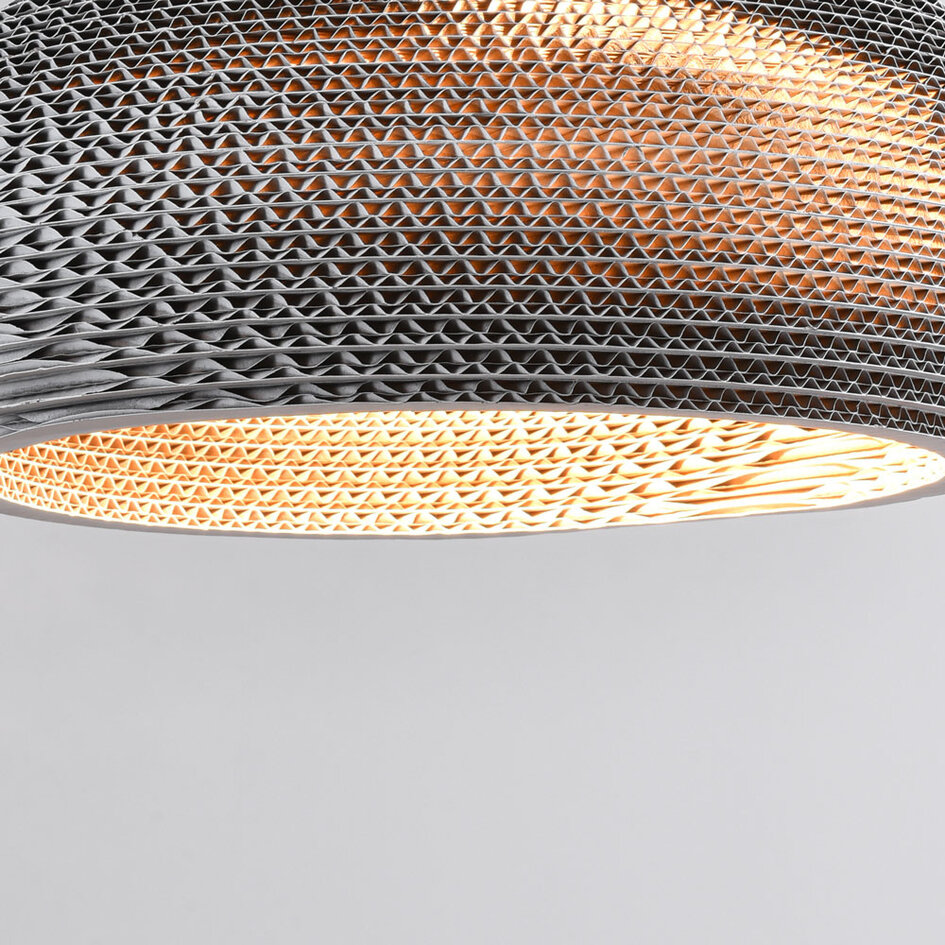 Hanglamp van karton wit - Lena