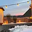 Filamentlamp LED dimbaar warm wit 1 watt