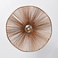 1-lichts plafondlamp Carta - zwart en touw