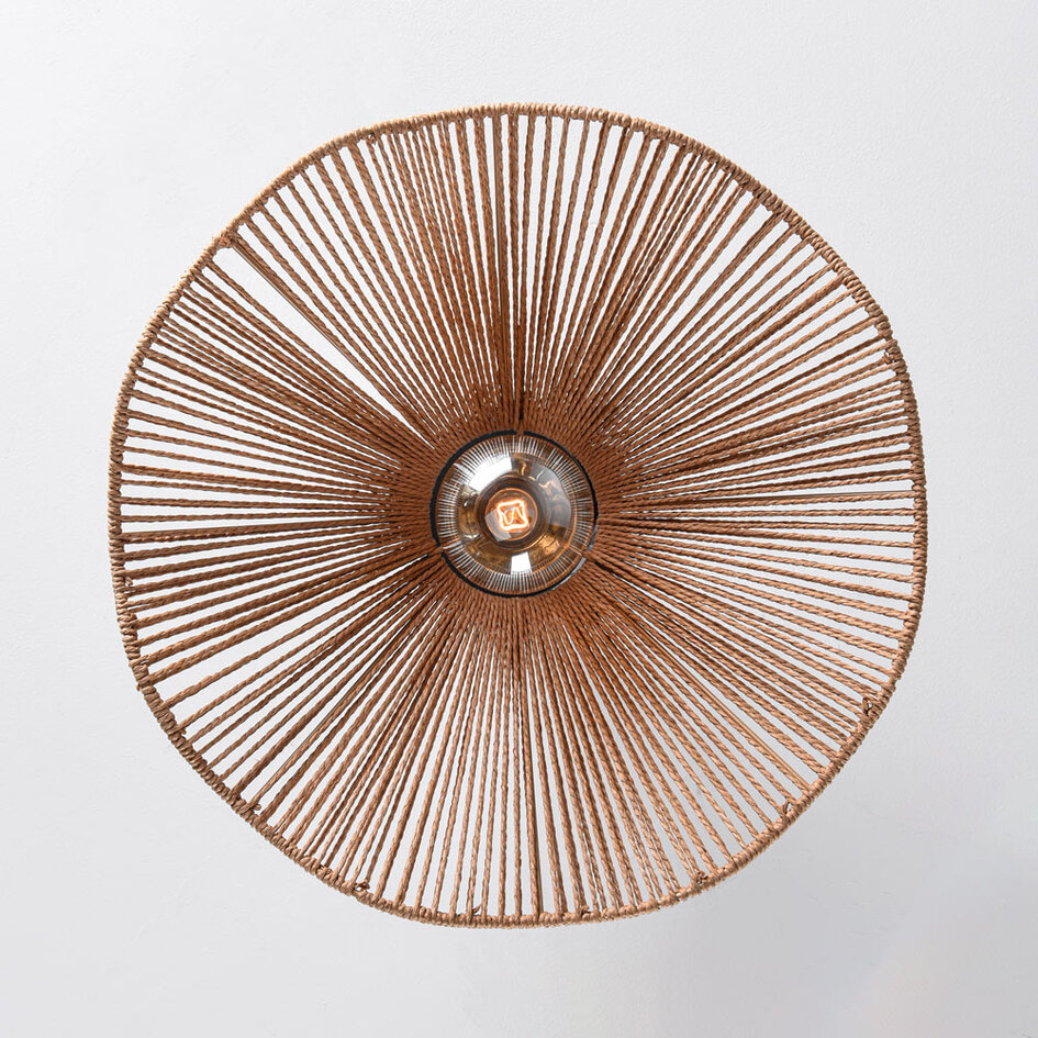 Plafondlamp van touw Ø40 cm - Carta