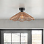 Plafondlamp van touw Ø40 cm - Carta