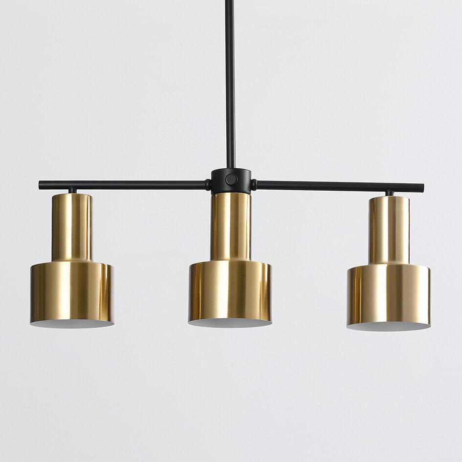 Moderne hanglamp goud 3-lichts - Rome