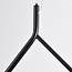 Asymmetrische hanglamp Dexter 2-lichts - melkwit glas
