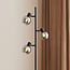 Moderne staande lamp Mesa 3-lichts, mat zwart met smoke grijs glas