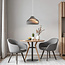 1-lichts hanglamp Lena - wit karton