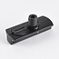 1-fase rail hanglamp adapter - zwart