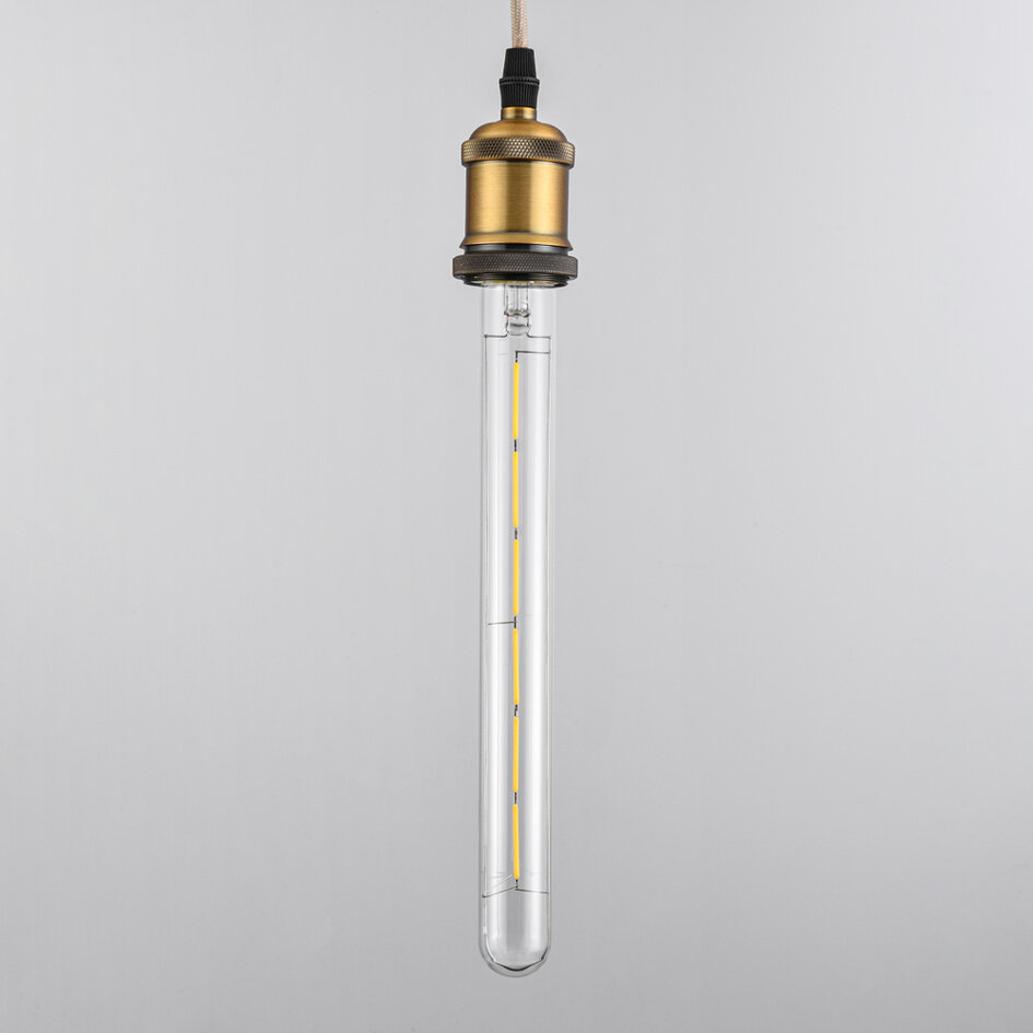 E27 buislamp LED dimbaar helder 6 watt 30 cm (2700K)