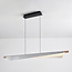 Design hanglamp Mitsu - 3-staps dimbaar - geborsteld zilver